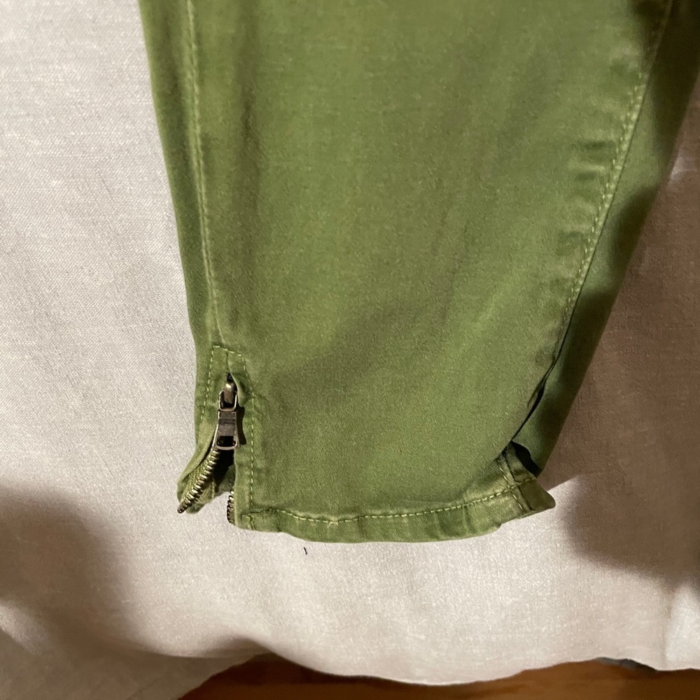 Paige green pants, size 23 - Picture 4 of 5